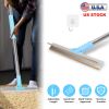 Pet Hair Removal Rake With 54.33in Adjustable Telescopic Rod Multi-Fabric Dog Hair Scraper Lint Shaver For Carpet Rug Clothes Couch