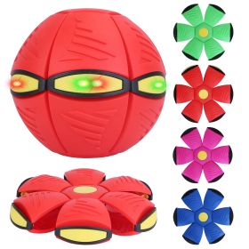 4 Pack Flying Saucer Ball Electric Colorful Flying Toy UFO Ball with LED Lights for Pet - Outdoor Toy
