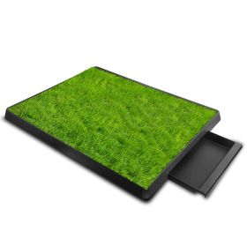 Dog Potty Training Artificial Grass Pad Pet Toilet Trainer Mat Puppy Loo Tray Turf For Small Medium Dogs Indoor Outdoor Use