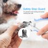 Dog Nail Clippers Pet/Toe Trimmer Stainless Steel Grooming Tool Free Nail File Small Medium Large Dogs