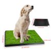 Dog Potty Training Artificial Grass Pad Pet Toilet Trainer Mat Puppy Loo Tray Turf For Small Medium Dogs Indoor Outdoor Use