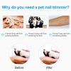 Dog Nail Clippers Pet/Toe Trimmer Stainless Steel Grooming Tool Free Nail File Small Medium Large Dogs