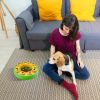 Dog Puzzle Food Feeder Slow Feeding Bowl Interactive Toy Dog Treat Dispensing Toy for IQ Training Mental Enrichment For Small Medium Large Dog