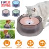 No Spill Dog Water Bowl Spill Proof Slow Water Feeder 47.35oz Pet Water Dispenser Travel Dog Bowl for Dogs