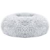 Pet Dog Bed Soft Warm Fleece Puppy Bed Dog Cozy Nest Sofa Bed Cushion For S/M Dog