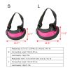 Pet Carrier for Dogs Hand Free Sling Adjustable Padded Strap Tote Bag Breathable Shoulder Bag Carrying Small Dog