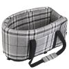 Console Pet Car Seat with Storage Pocket Booster Car Seat Portable Pet Travel Bag Machine Washable Pet Seat Fit For Small Dog