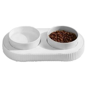 Heated Water Bowl For Dogs Ceramic Heated Pet Water Bowl Food Warmer USB Powered Thermal Pet Bowl Provide Fresh Non Freezing Drinkable Water (Option: 2Bowl)