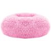 Pet Dog Bed Soft Warm Fleece Puppy Bed Dog Cozy Nest Sofa Bed Cushion For S/M Dog